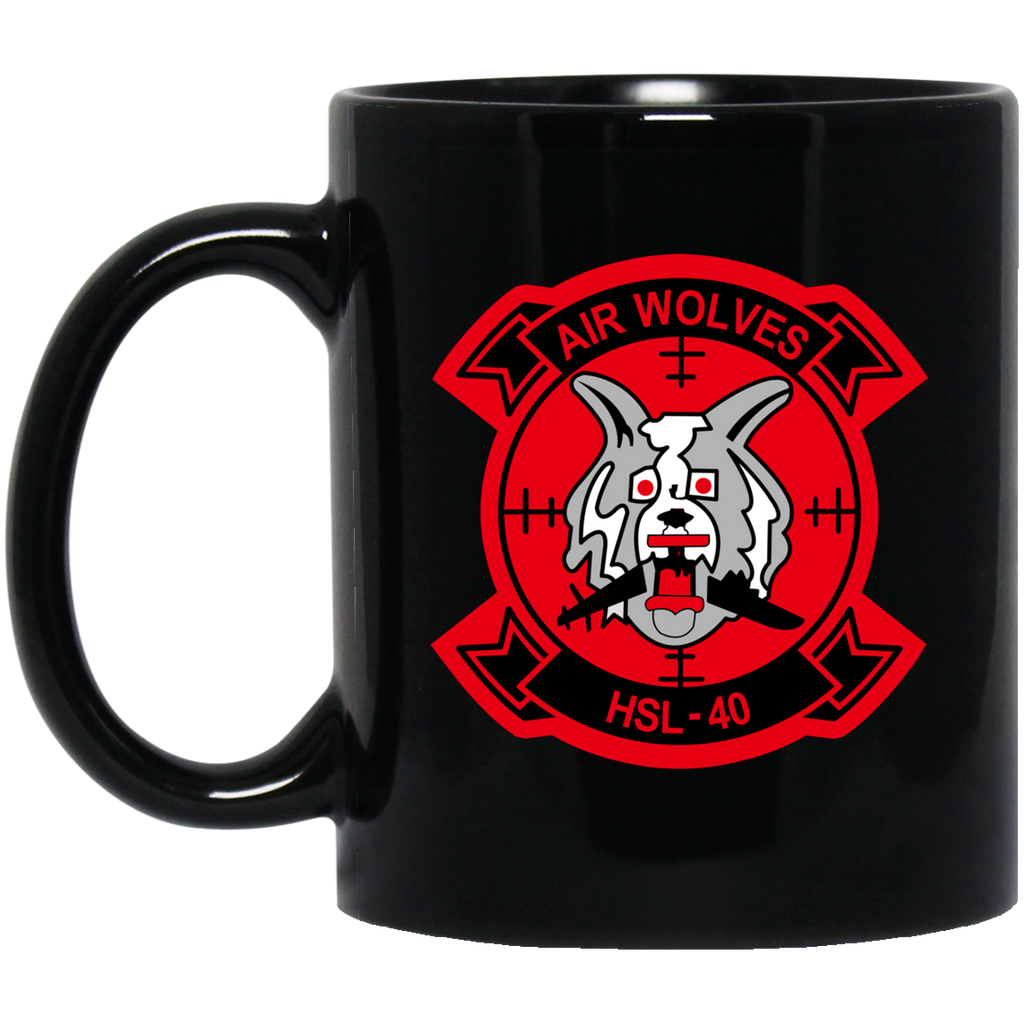 HSL 40 1 Black Mug - 11oz