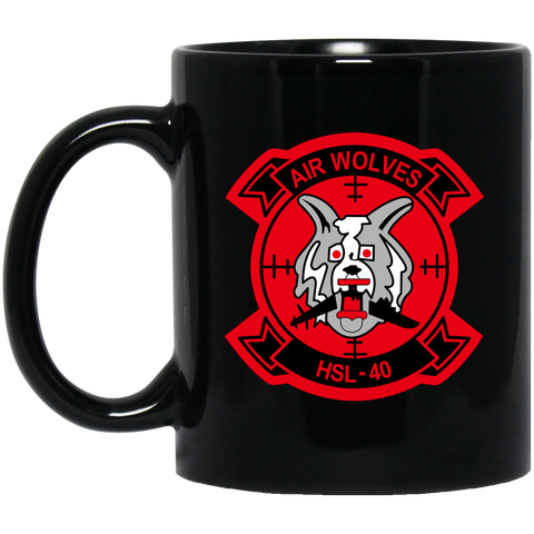 HSL 40 1 Black Mug - 11oz