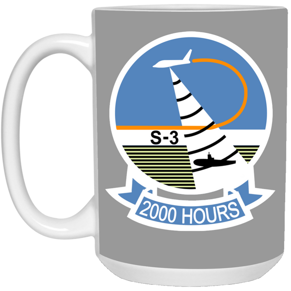 S-3 Viking 9 White Mug - 15oz