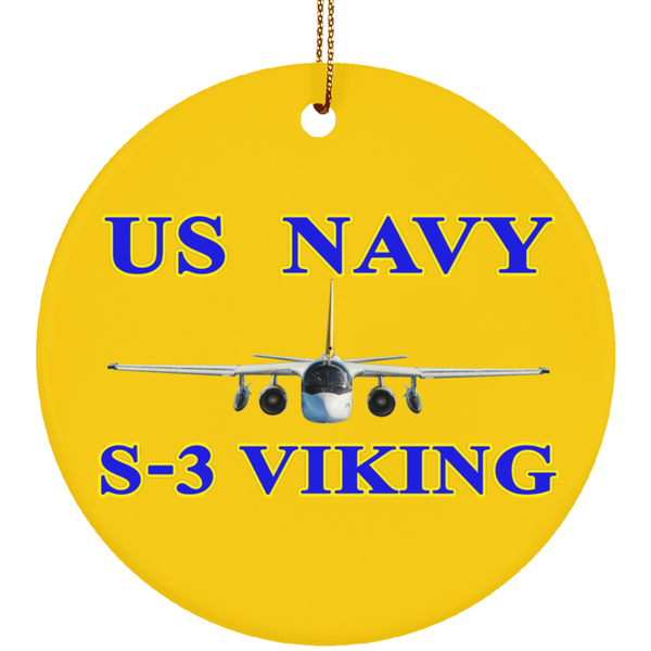 US Navy S-3 1 Ornament – Circle