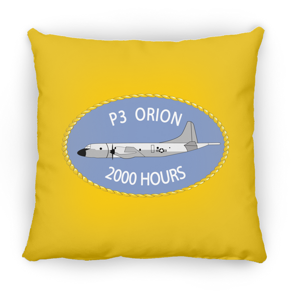 P-3 Orion 9 2000 a Pillow - Square - 18x18