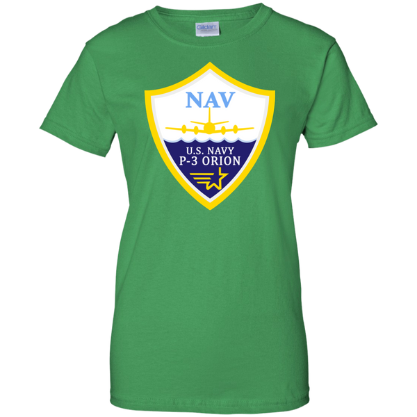 P-3 Orion 3 NAV Ladies' Cotton T-Shirt