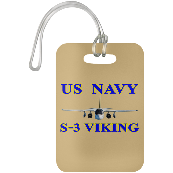 US Navy S-3 1 Luggage Bag Tag