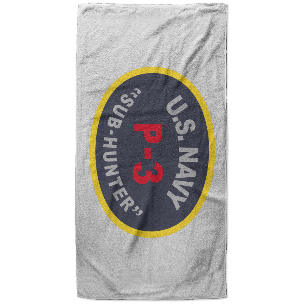 P-3 Sub Hunter Beach Towel - 37x74