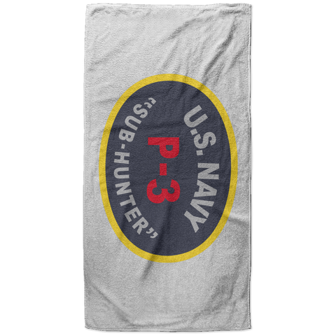 P-3 Sub Hunter Beach Towel - 37x74