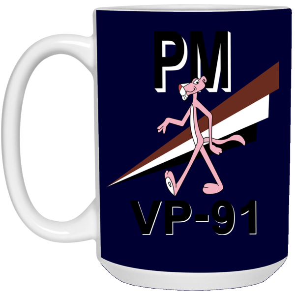 VP 91 3 White Mug - 15oz