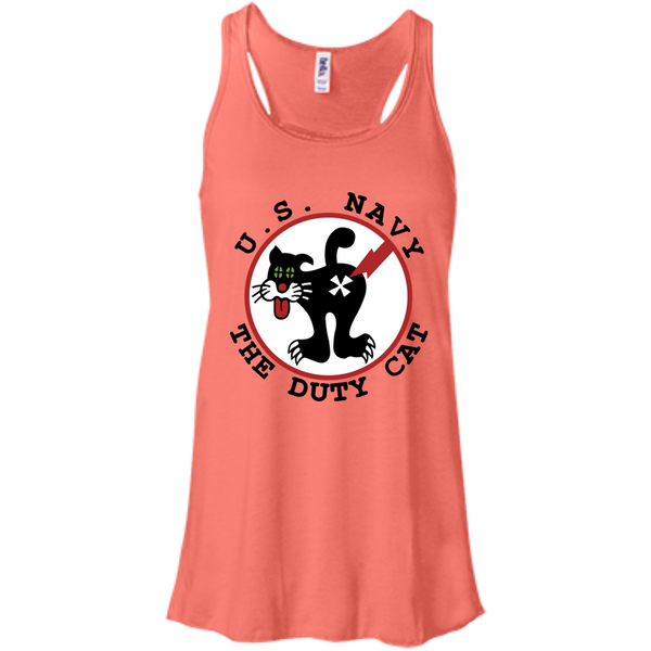 Duty Cat 2 Flowy Racerback Tank