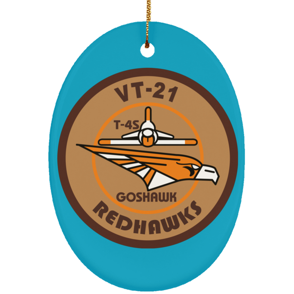 VT 21 9 Ornament Ceramic - Oval