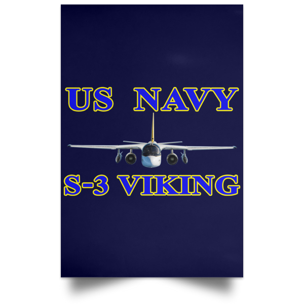 US Navy S-3 1 Poster - Portrait