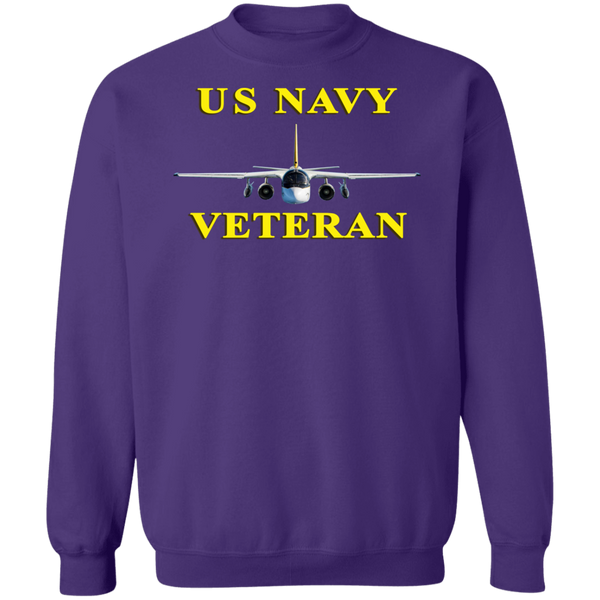 Navy Vet 3 Crewneck Pullover Sweatshirt