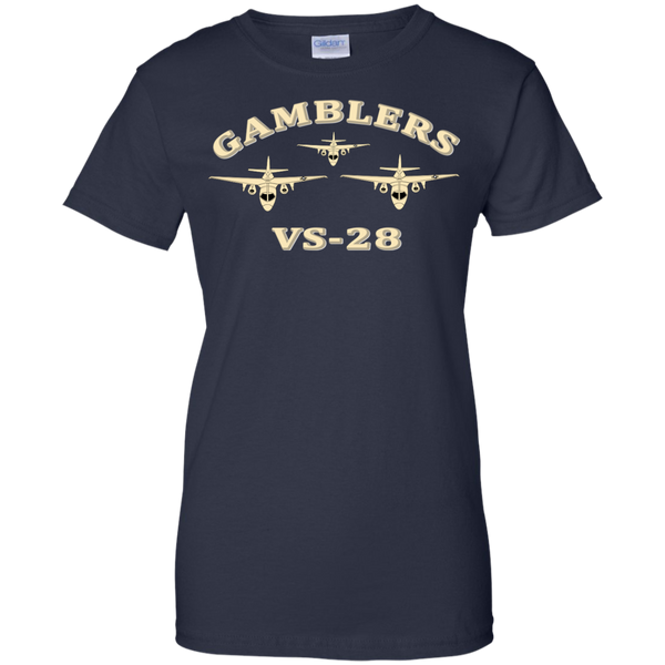 VS 28 7 Ladies Custom Cotton T-Shirt