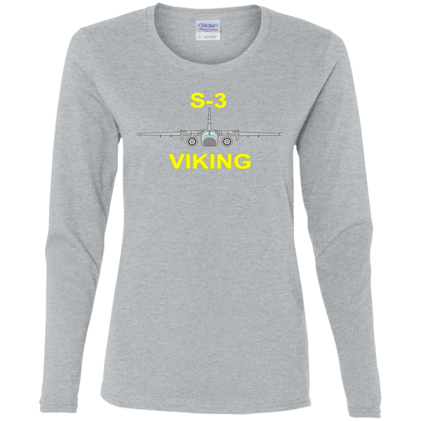 S-3 Viking 10 Cotton LS T-Shirt