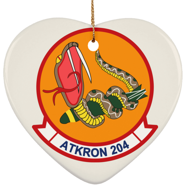 VA 204 2 Ornament - Heart