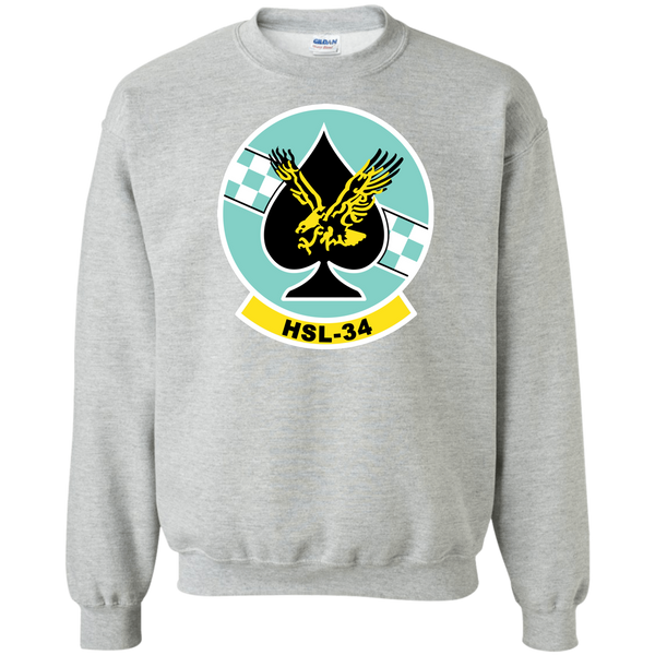 HSL 34 3 Crewneck Pullover Sweatshirt