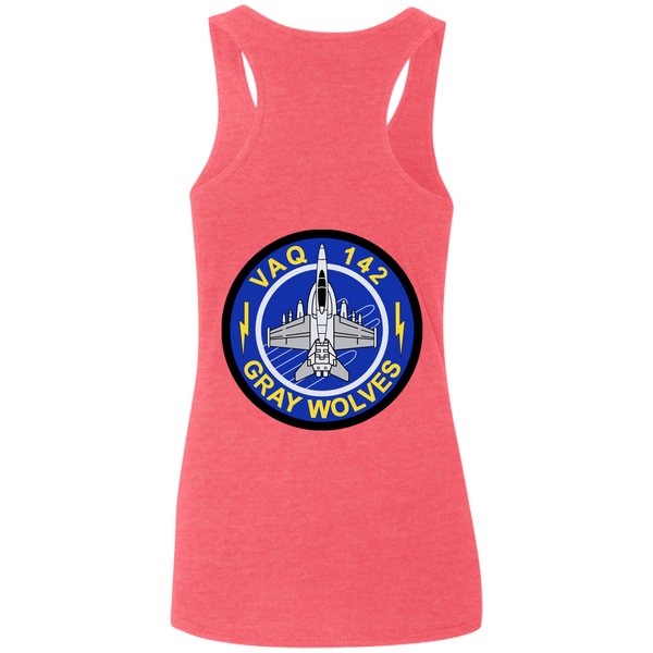 VAQ 142 1c Ladies' Softstyle Racerback Tank