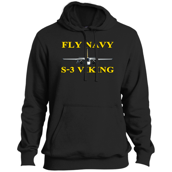 Fly Navy S-3 3 Tall Pullover Hoodie