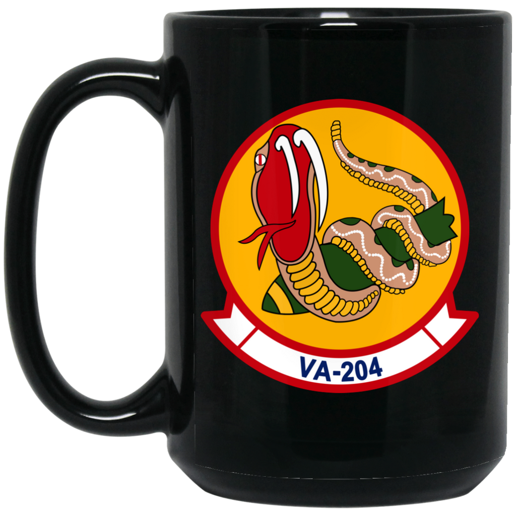 VA 204 1 Black Mug - 15oz