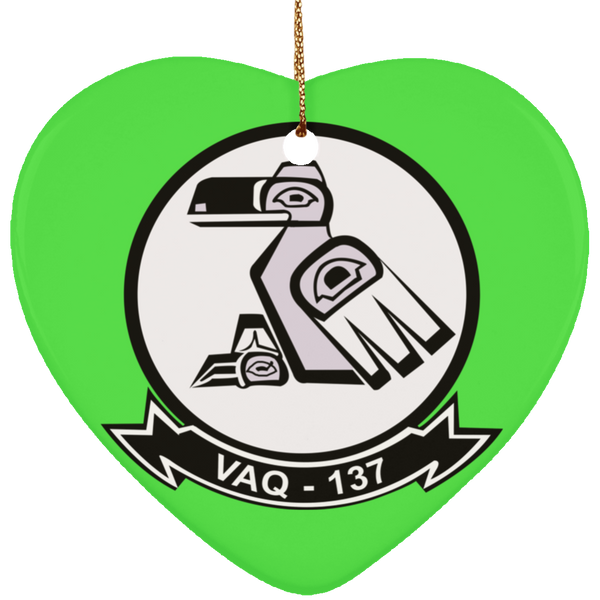 VAQ 137 1 Ornament Ceramic - Heart