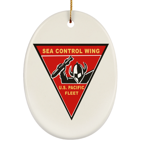 Sea Con Pac Ornament - Oval