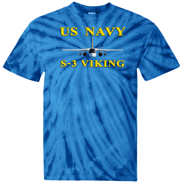 US Navy S-3 3 Cotton Tie Dye T-Shirt