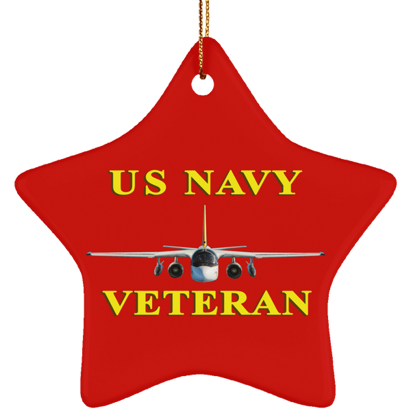 Navy Vet 3 Ornament - Star