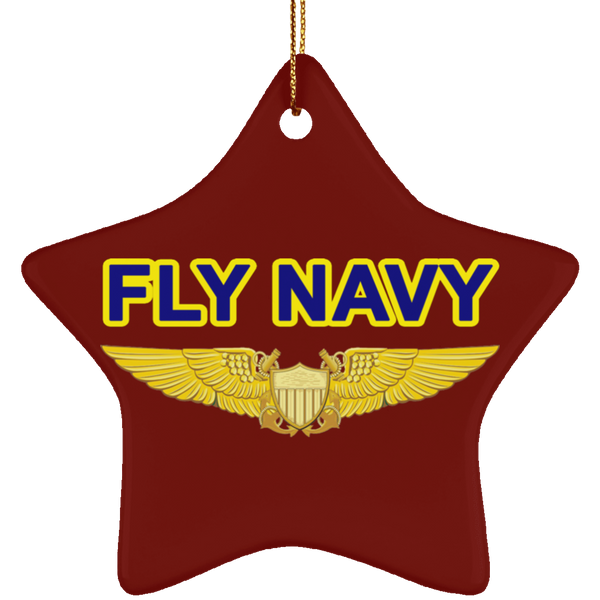 Fly Navy NFO Ornament - Star