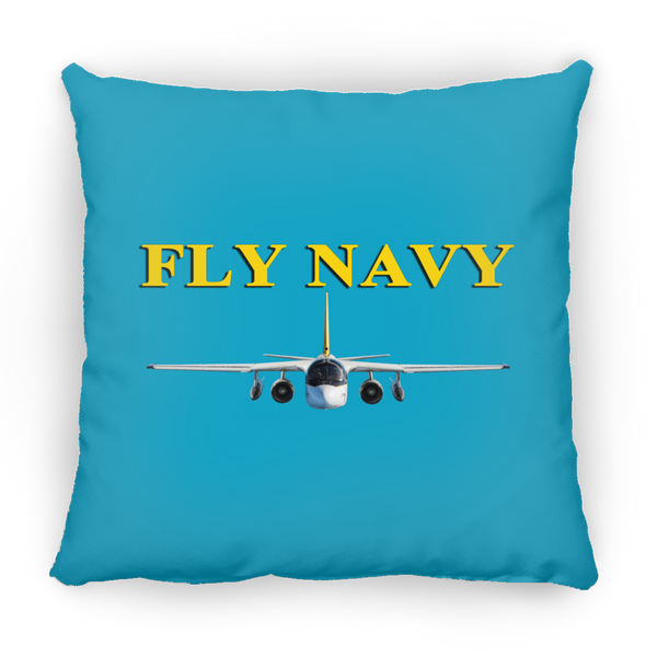 Fly Navy S-3 4 Pillow - Square - 18x18