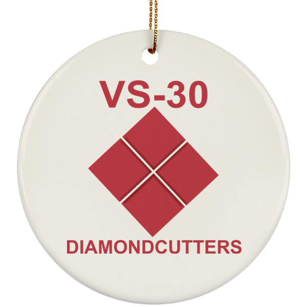 VS 30 3 Ornament Ceramic - Circle