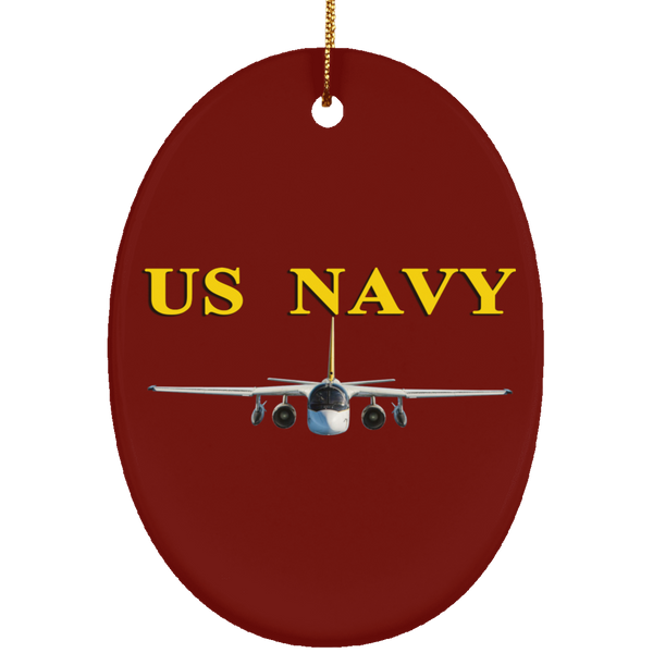 US Navy S-3 4 Ornament - Oval