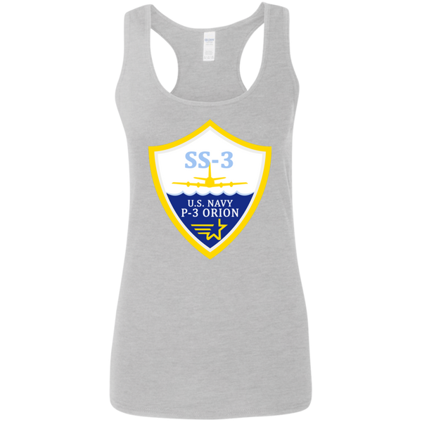 P-3 Orion 3 SS-3 Ladies' Softstyle Racerback Tank