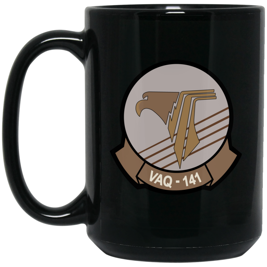 VAQ 141 2 Black Mug - 15oz