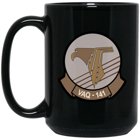 VAQ 141 2 Black Mug - 15oz