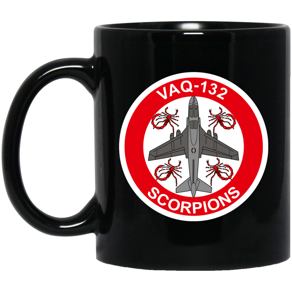 VAQ 132 8 Black Mug - 11oz