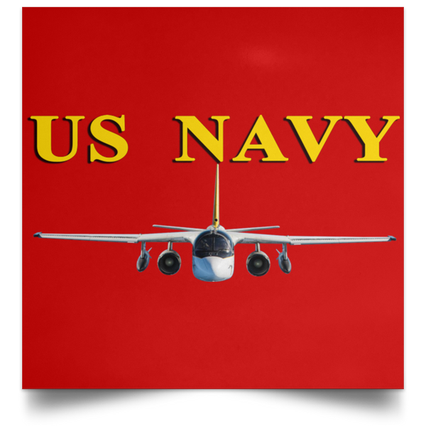 US Navy S-3 4 Poster - Square