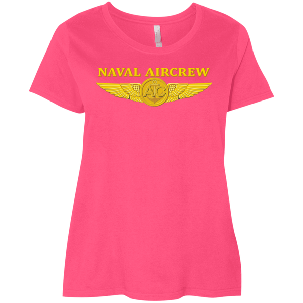 Aircrew 3 Ladies' Curvy T-Shirt