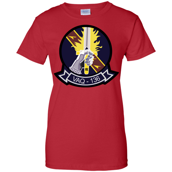 VAQ 136 1 Ladies Custom Cotton T-Shirt