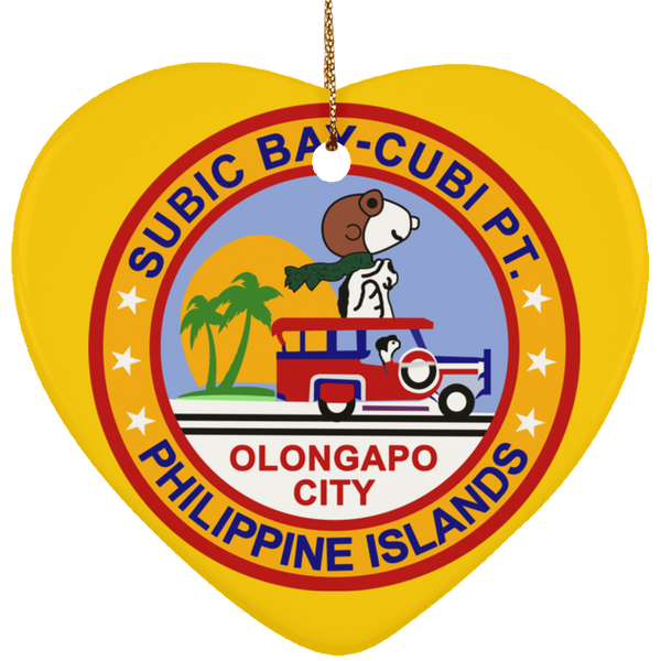 Subic Cubi Pt 01 Ornament - Heart