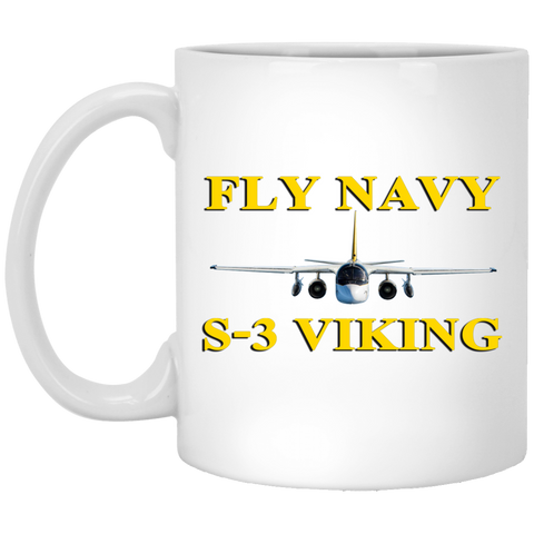 Fly Navy S-3 3 Mug - 11oz