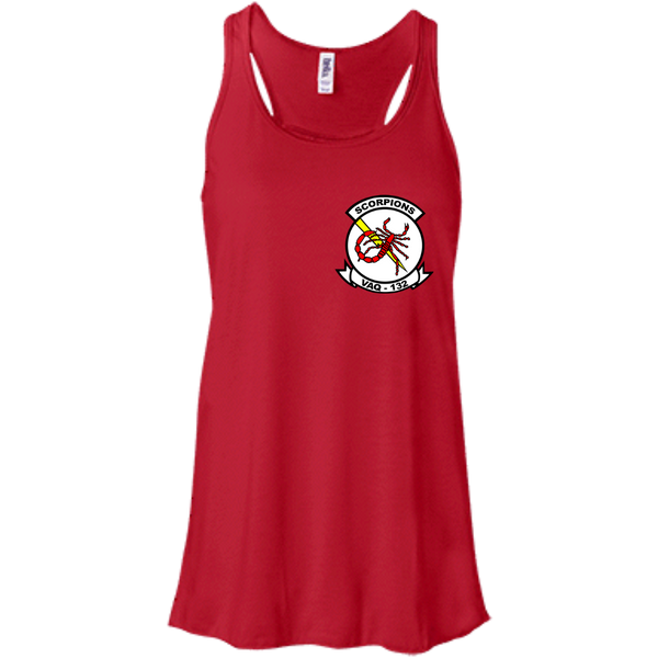 VAQ 132 4 Flowy Racerback Tank