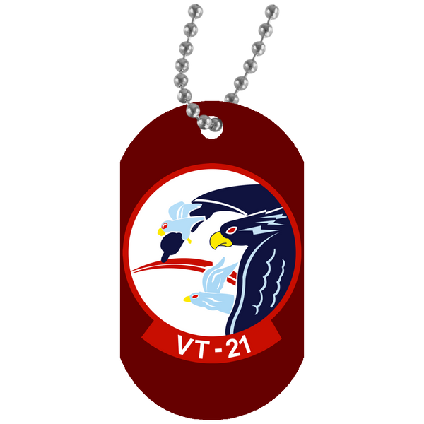 VT 21 2 Dog Tag