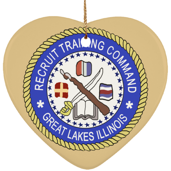 RTC Great Lakes 1 Ornament - Heart