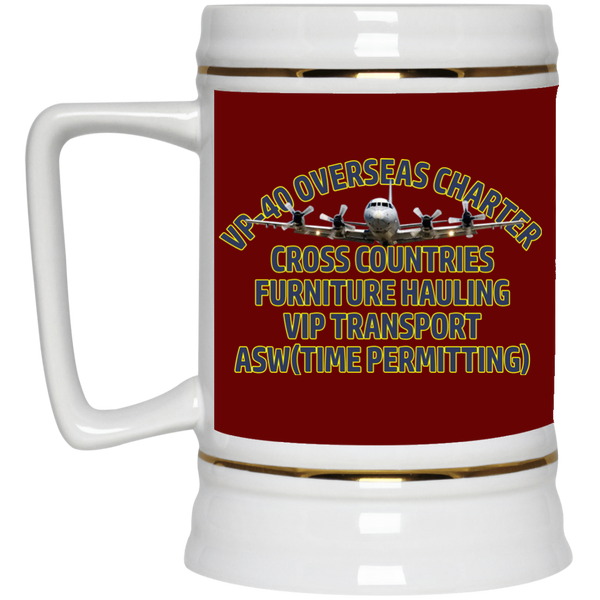 VP 40 2 Beer Stein - 22oz