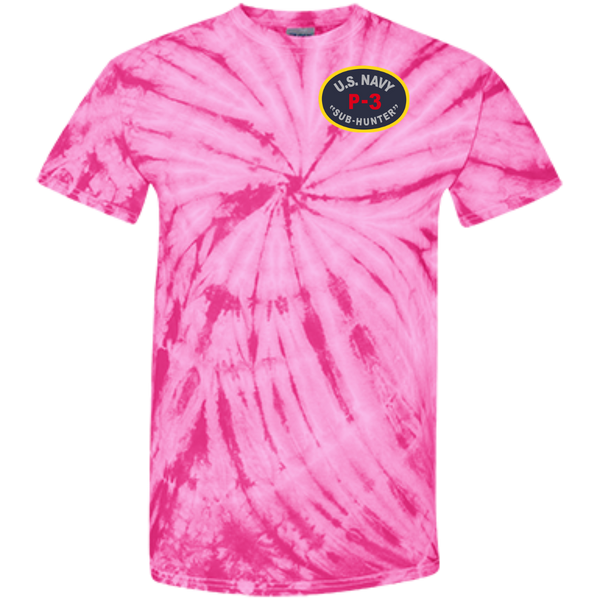 P-3 Sub Hunter 1 Customized 100% Cotton Tie Dye T-Shirt