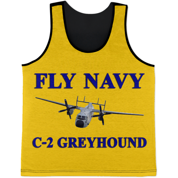 Fly Navy C-2 1 Tank Top - All Over Print