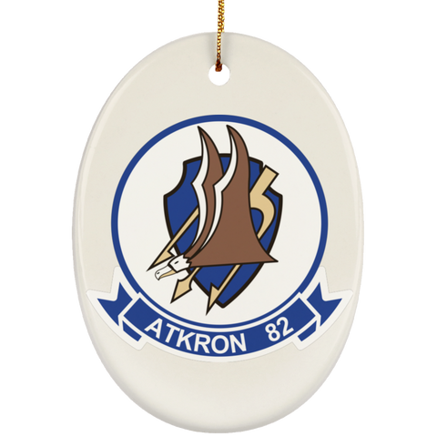 VA 82 3 Ornament - Oval