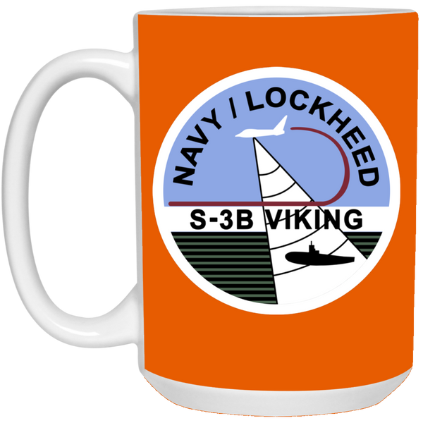 S-3 Viking 7 White Mug - 15oz