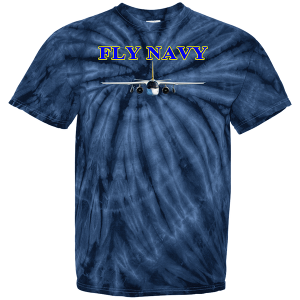 Fly Navy S-3 2 Cotton Tie Dye T-Shirt