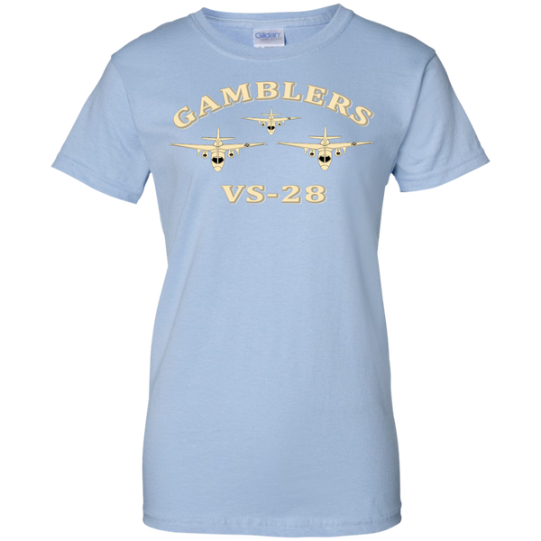 VS 28 7 Ladies Custom Cotton T-Shirt