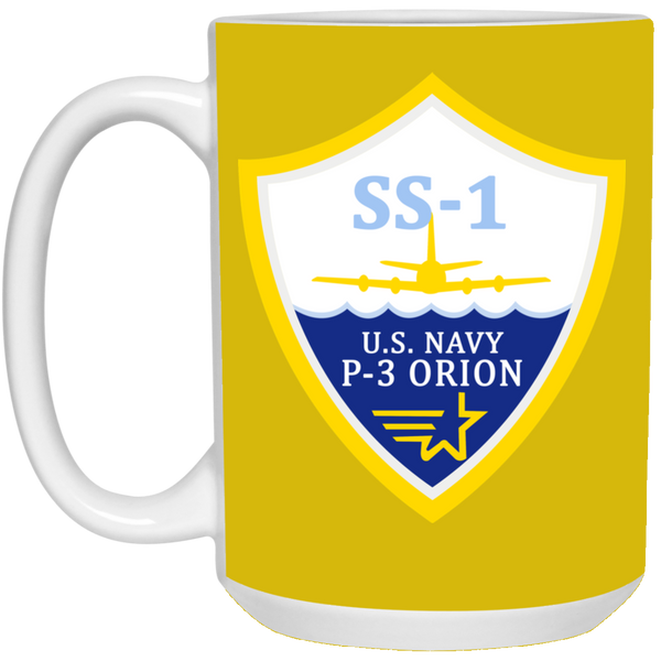 P-3 Orion 3 SS-1 White Mug - 15oz