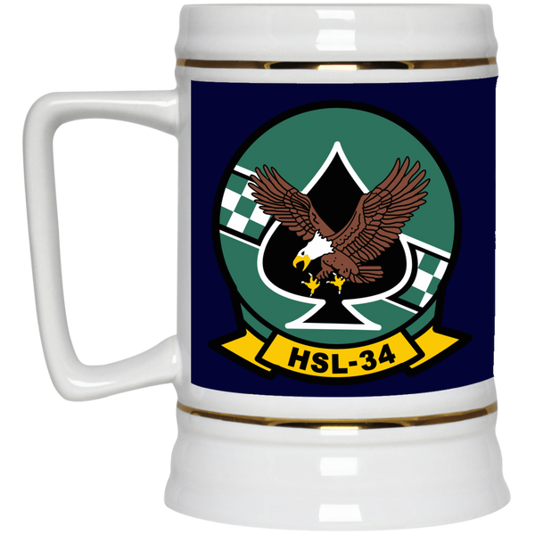 HSL 34 1 Beer Stein - 22oz